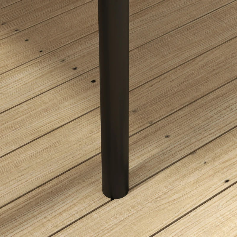 Outsunny 10' x 13' Gazebo Replacement Canopy Cover, Gazebo Roof Replacement (TOP COVER ONLY), Cream White