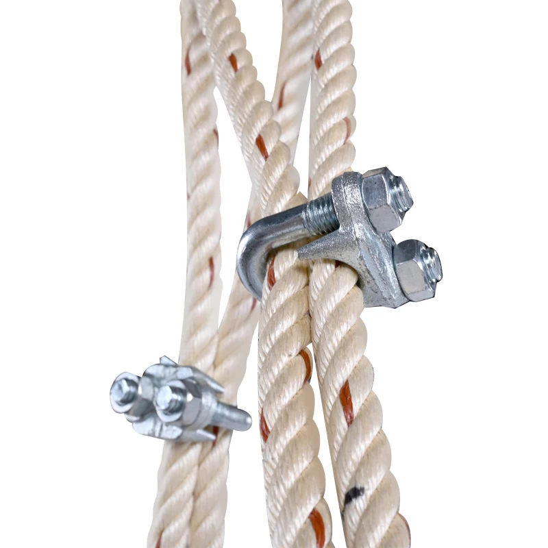 Acacia Wood Porch Swing Bed with Hemp Ropes for Patio, Twin Size Hanging Daybed with 400LBS Capacity, 86" L x 41.5" W x 17.5" H, Natural