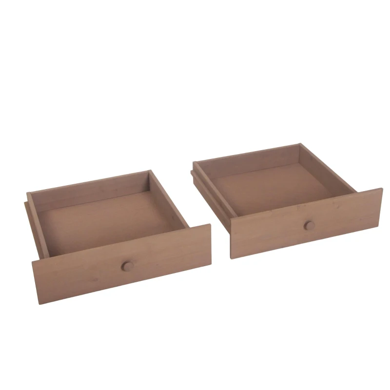 Garden Potting Bench Table with Cabinet, Drawer & Shelf, Fir Wood Outdoor Workstation for Garden & Patio, 47'' L x 23'' W x 65'' H, Brown