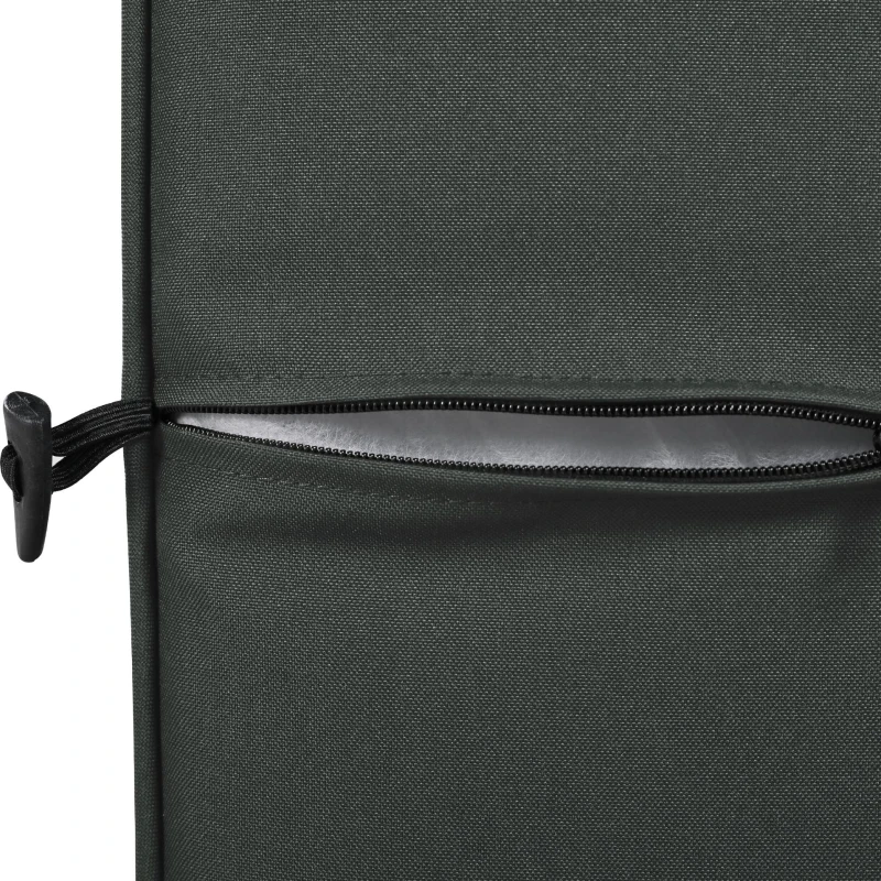 6-Piece Patio Rattan Set with Adjustable Lounger & Storage Box, All-Weather Wicker Furniture for Garden, 75.5" L x 27.5" W x 28.5" H, Grey