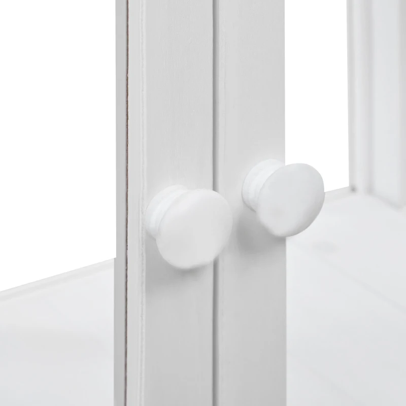 Mini Wood Cold Frame Greenhouse with Wheels for Patio, Elevated Garden Bed for Indoor Outdoor Use, 35.5" L x 17.5" W x 37.5" H, White