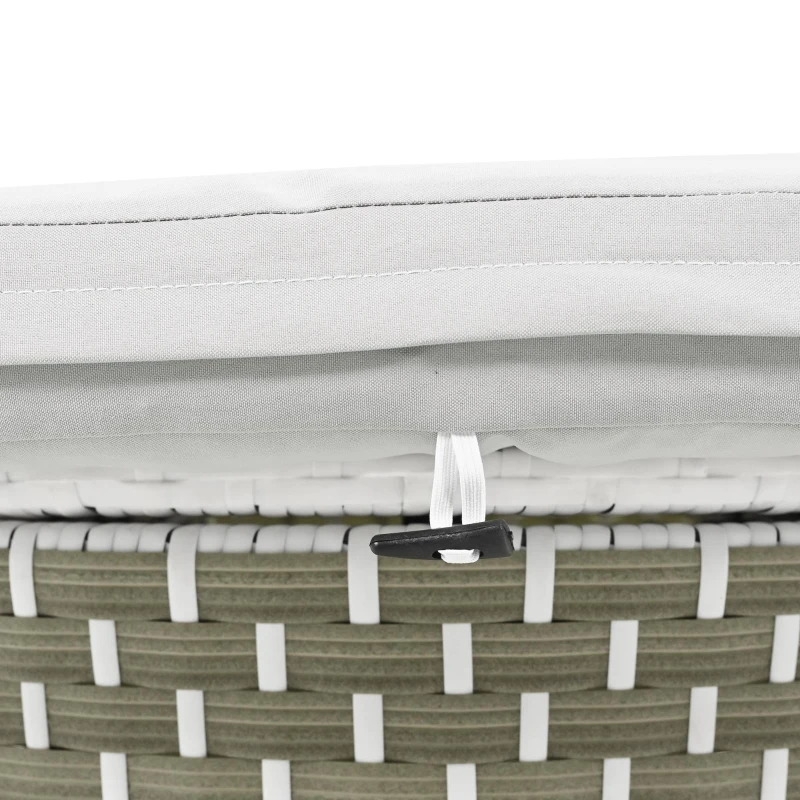 Round Rattan Patio Daybed with Retractable Canopy and Table, Versatile Sunbed with Separate Garden Seating, 66.5" L x 65" W x 53.5" H, Gray