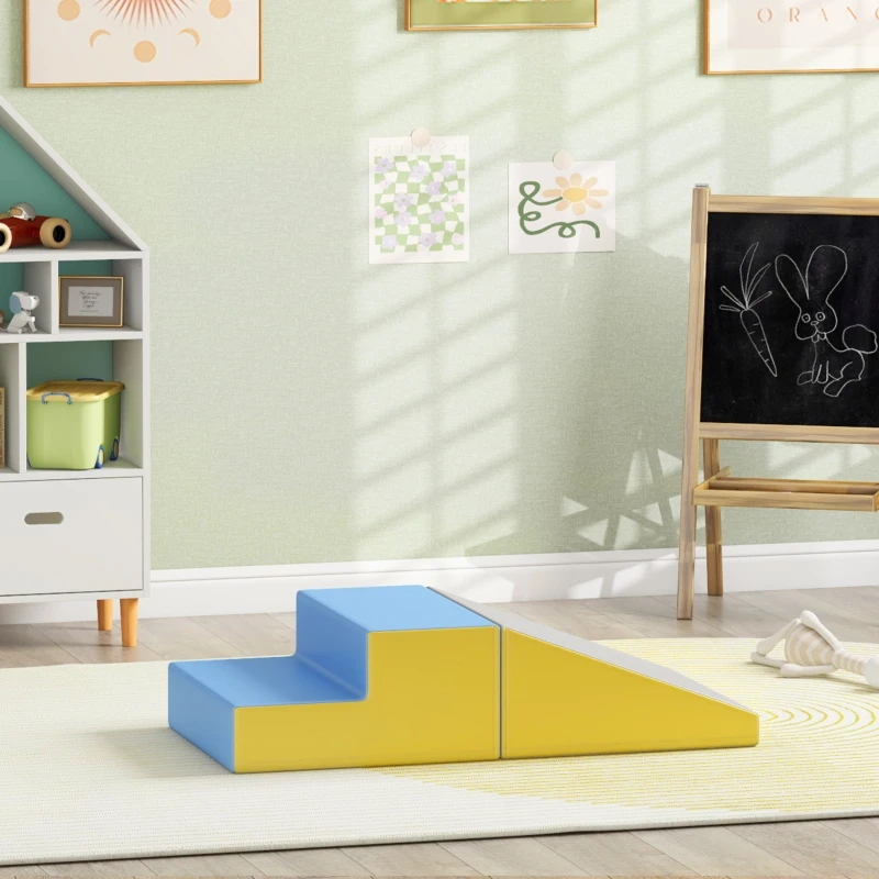 Soozier 2 Piece Climb and Crawl Activity Play Set, Contemporary