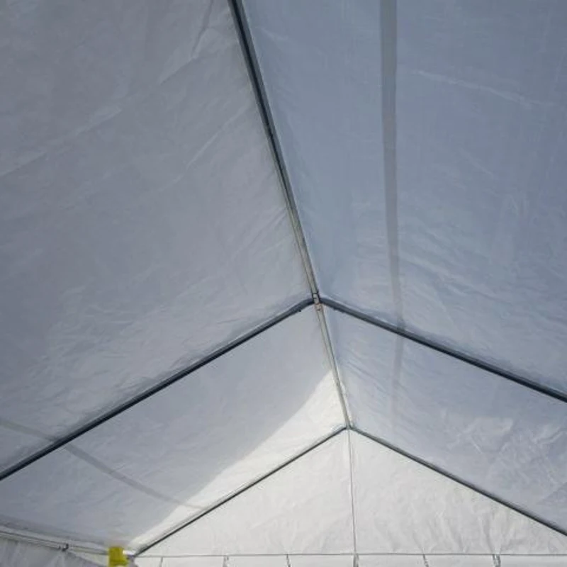 Outsunny 16.5' x 13' Outdoor Tents for Parties, Event Tent with Sides, 4 Windows and 2 Doors, White