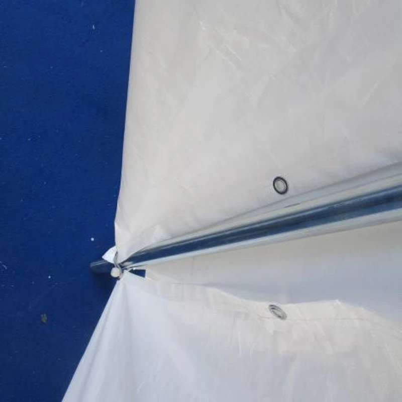 Outsunny 16.5' x 13' Outdoor Tents for Parties, Event Tent with Sides, 4 Windows and 2 Doors, White