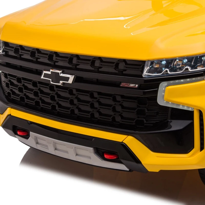 Aosom Electric Ride on Car 12V Kids Ride-on Toy, Yellow