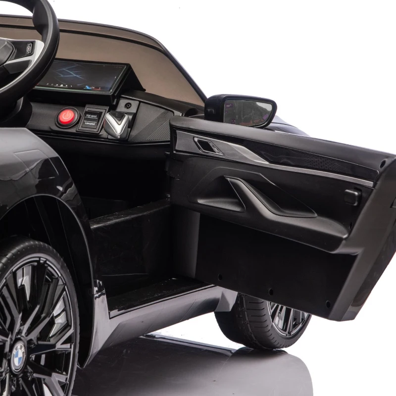 Aosom 12V Electric Car for Kids with 2.4G Remote Control, Suspension, Black