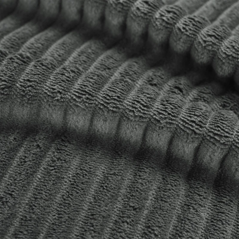 Large Corner Sectional Sofa with Extra-Thick Cushions, Comfortable Upholstered Couch for Living Room, 111.5" L x 59" W x 32" H, Gray