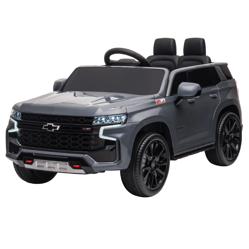 Aosom Electric Ride on Car 12V Kids Ride-on Toy, Gray