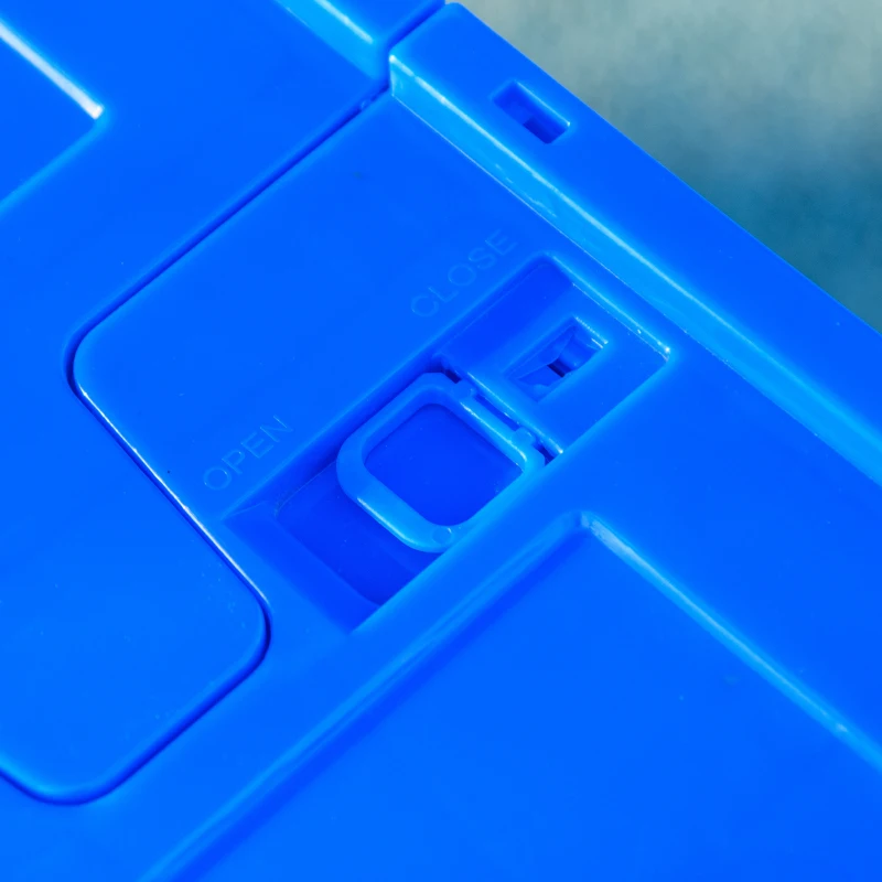 Aosom Steel Trailer for Bike, Bicycle Cargo Trailer with Foldable Storage Box and Safe Reflectors, Max Load 88LBS, Blue