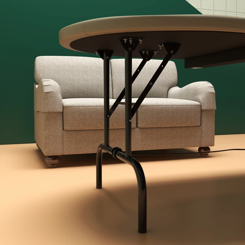 Soozier Foldable Poker Table Blackjack Texas Holdem Poker Game Table with Cup Holders, 70" Oval, Blue