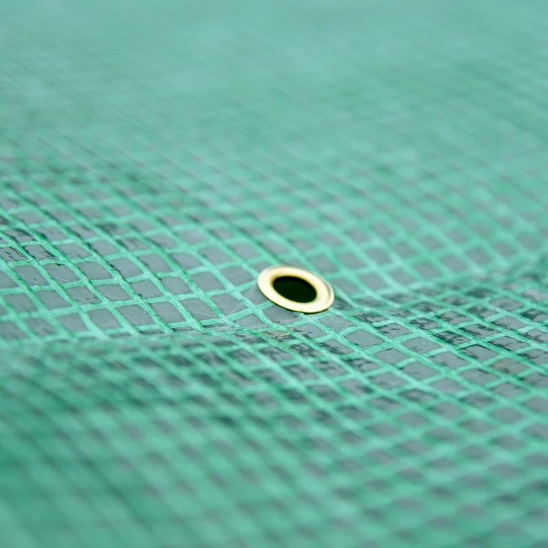 Outsunny 40"L x 20"W x 59"H Walk-in Garden Greenhouse with Durable Steel Frame Outdoor Hot House Tomato Plant Warm House w/ Roll up Door, PE Cover, Green