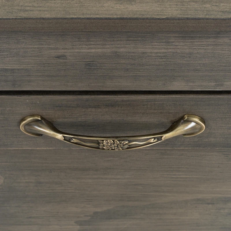 Twin-Size Murphy Bed with LED Light and Foldaway Cabinet, Space-Saving Wall Bed with Desk Conversion, 83" L x 45.5" W x 47" H, Brown