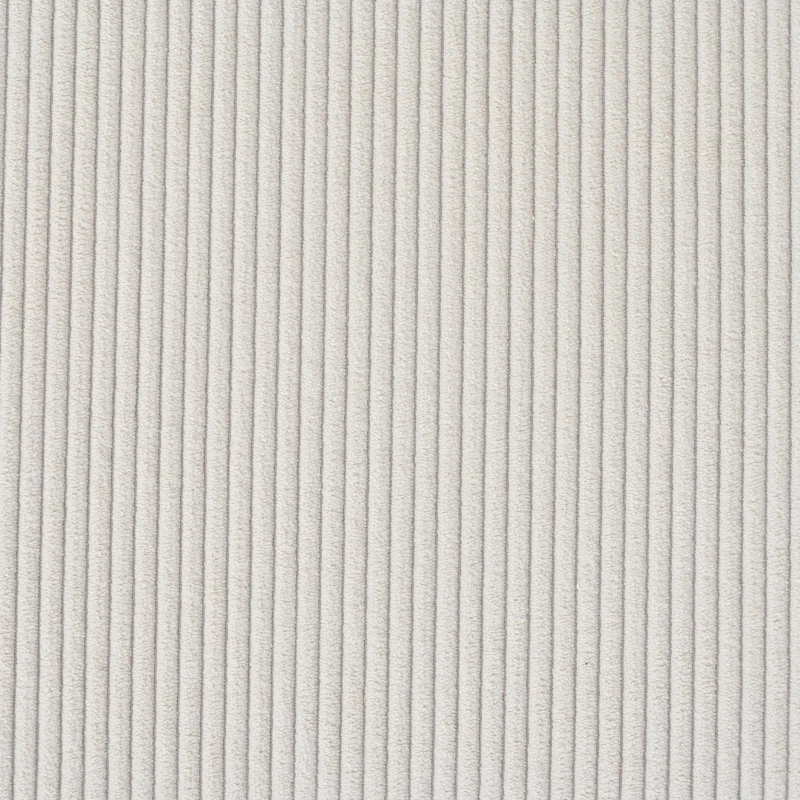 Modern Corduroy Side Chair with Ergonomic Curved Back, Minimalist Lounge Chair for Living Room, 30.5" L x 21.5" W x 19.5" H, Beige