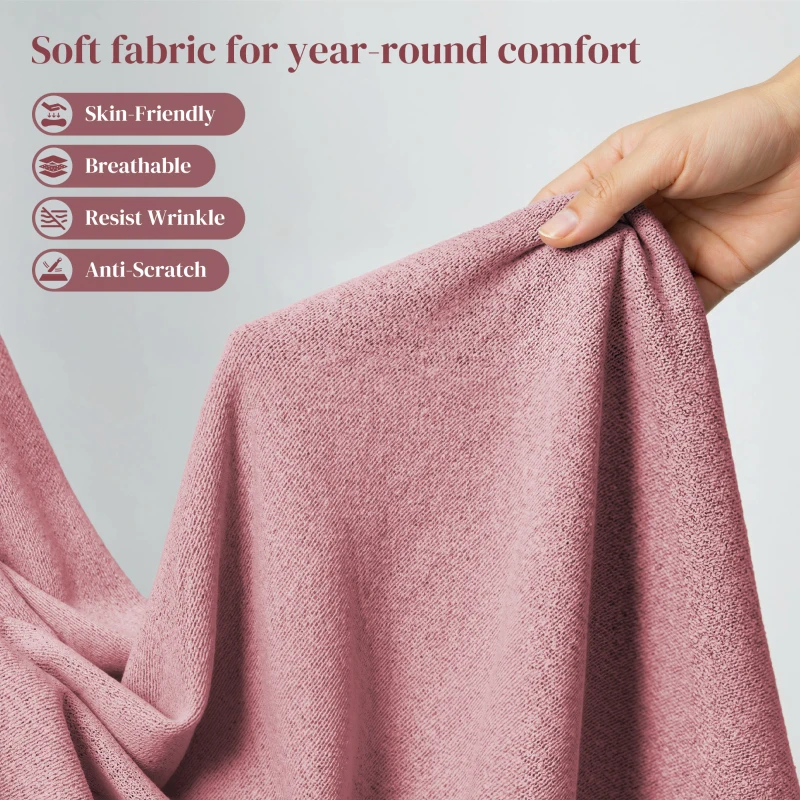 HOMCOM Modern Dining Chairs Set of 4, Upholstered Dining Room Chairs with Metal Legs, Shell Backrest, Padded Seat, Pink