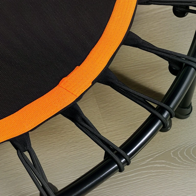 Soozier 39" Mini Exercise Trampoline w/ Adjustable T-Bar Indoor Fitness Rebounder Orange