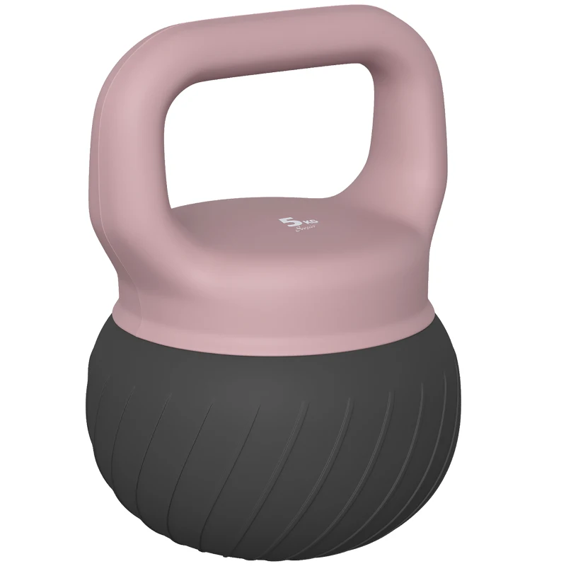 Soozier Soft Kettlebell, 11lb Kettle Bell with Anti-Slip Grip for Home Gym Weight Lifting and Strength Training