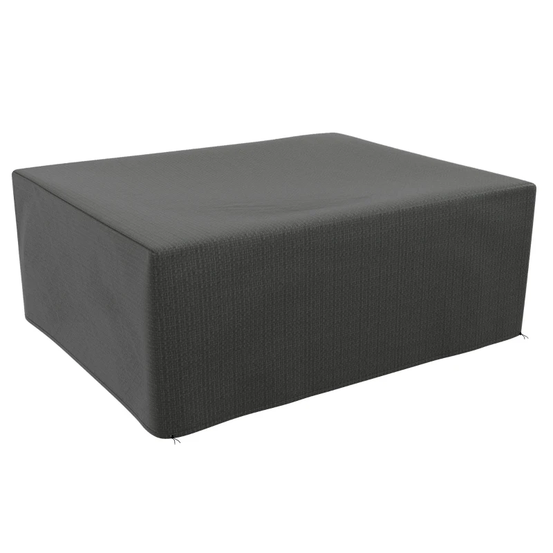 Outsunny Large Patio Furniture Covers, Outdoor Furniture Covers, Garden Set Protector Waterproof Anti-UV Protection, Grey