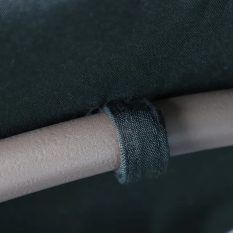 Outsunny Outdoor Patio 3-Person Steel Canopy Cushioned Seat Bench Swing with Included Side Trays & Padded Comfort, Black