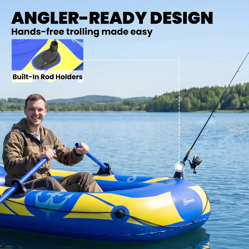 Outsunny 1-2 Person Inflatable Kayak