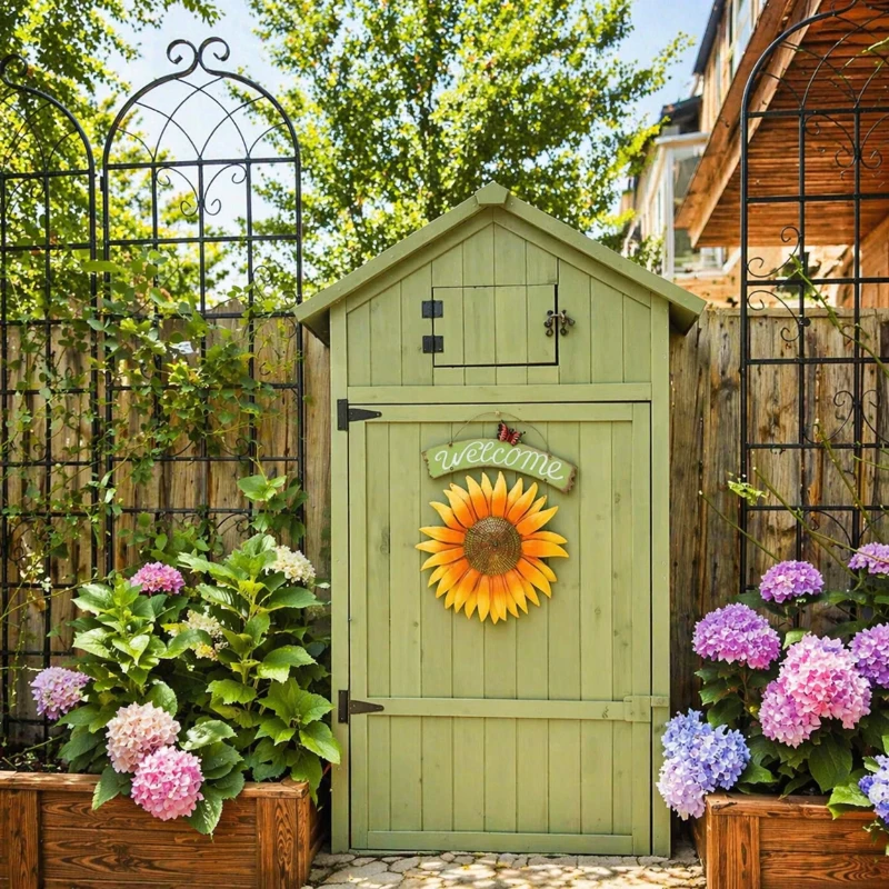 4 Pack Metal Garden Trellis with Galvanized Tube, Easy Assembly, Rustproof Climbing Plant Support, 80" L x 87" H, Black