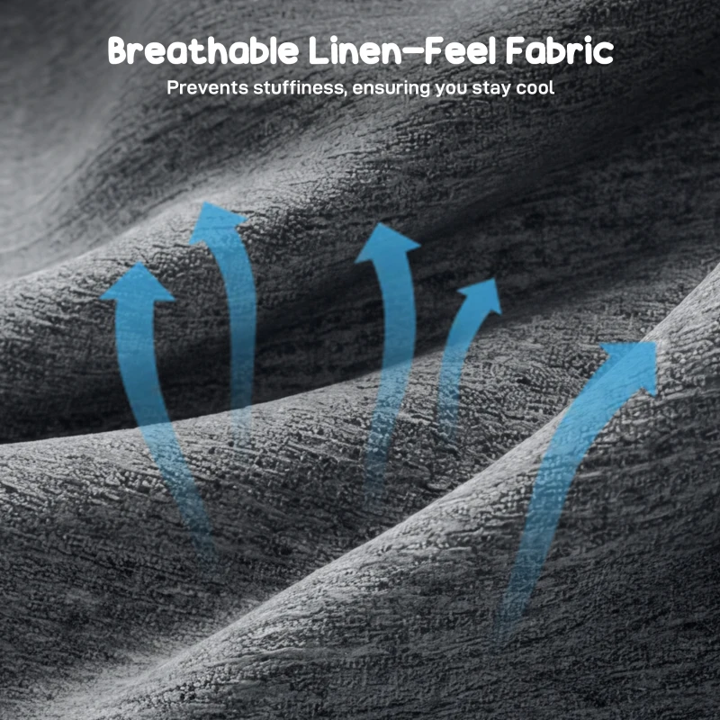 HOMCOM Accent Chair Upholstered Modern Armchair for Living Room with Thick Padded Seat and Armrests Dark Grey