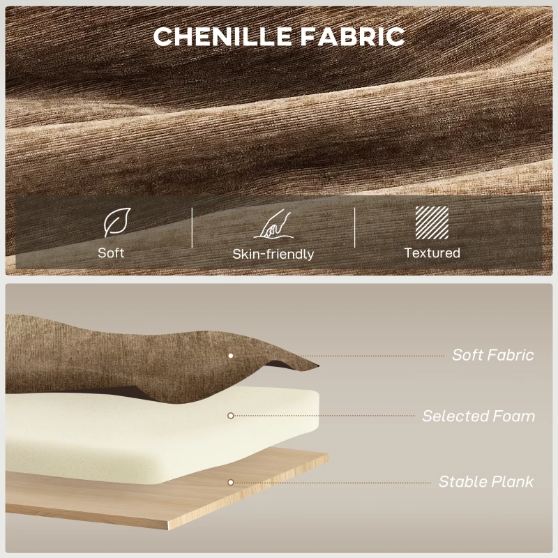 HOMCOM Power Recliner Chair, Fabric Upholstered Recliner Chair with USB Ports, Swivel and Rocking Function, Footrest