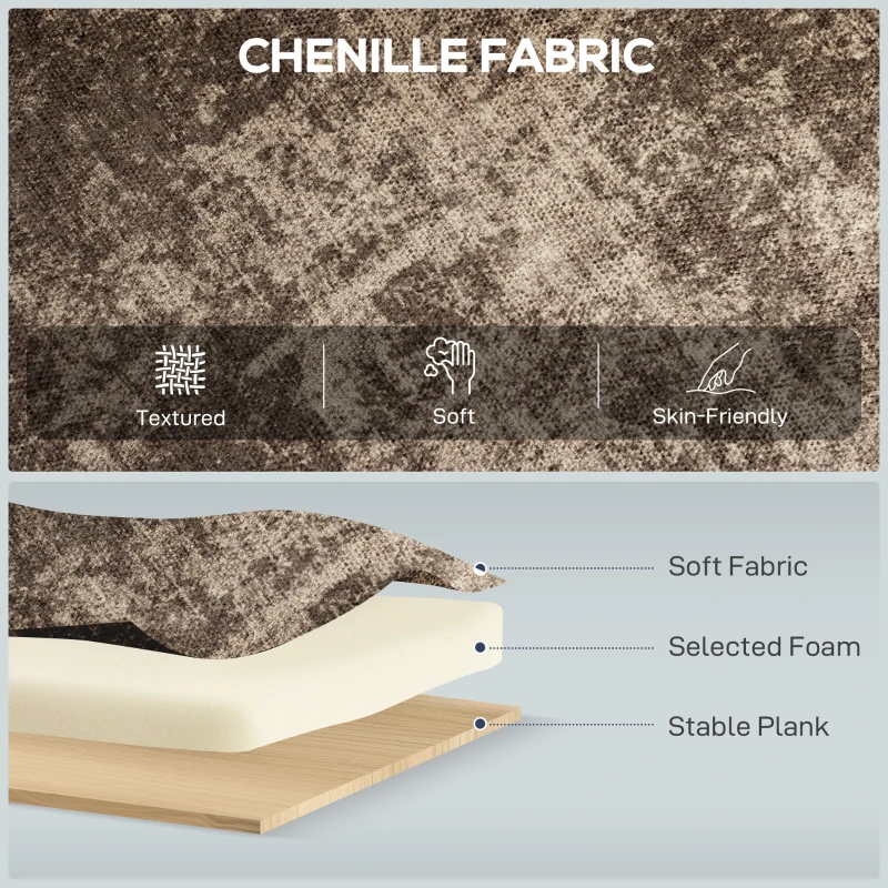 HOMCOM Power Recliner Chair, Fabric Upholstered Recliner Chair with USB Ports, Swivel and Rocking Function, Footrest