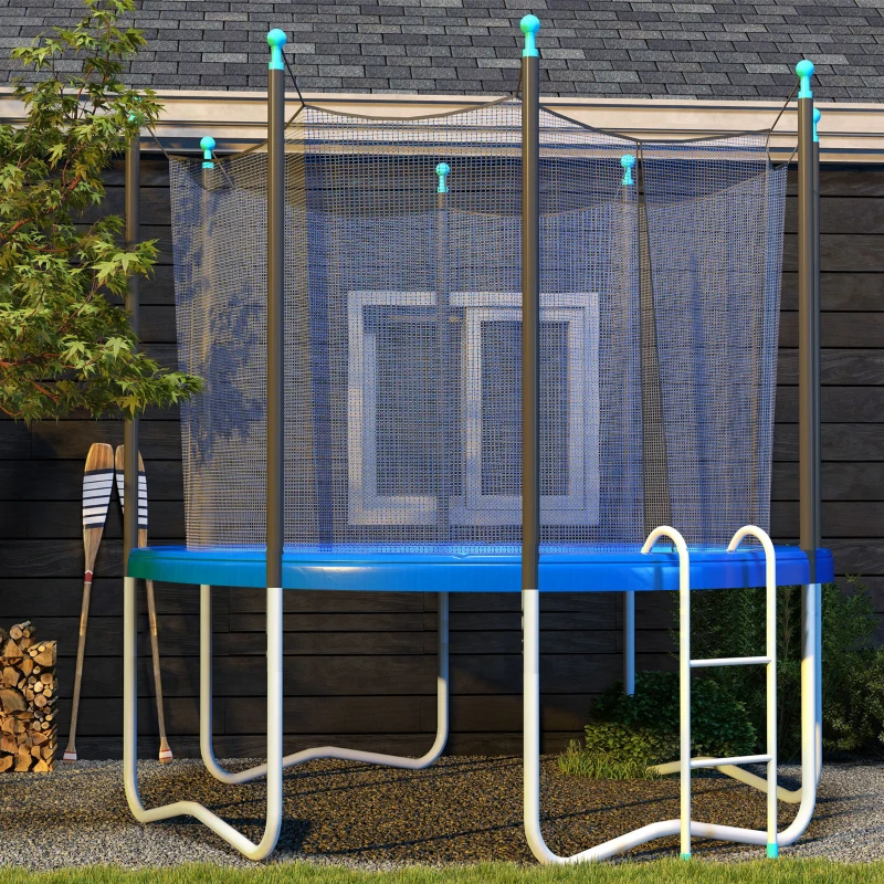 Soozier 12FT Trampoline Spring Cover, Trampoline Pad Replacement, Waterproof and Tear-Resistant, Blue