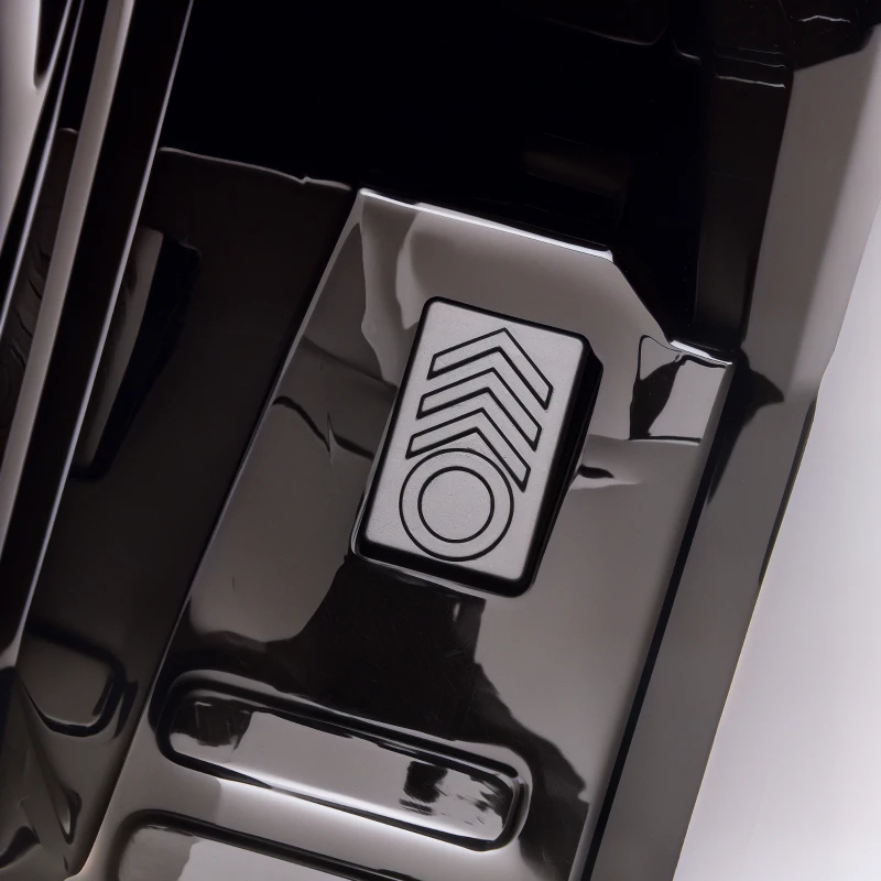 Qaba 6V Kids ATV, 4 Wheeler Electric Ride on Car with Music and LED Headlights, for Ages 37-72 Months Boys and Girls, Blue