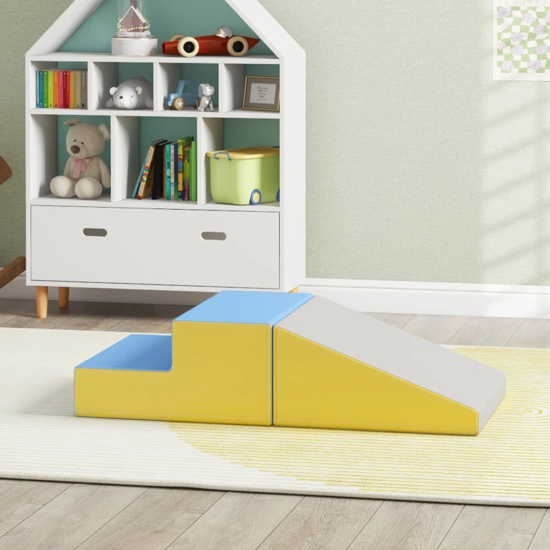 Soozier 2 Piece Climb and Crawl Activity Play Set, Contemporary