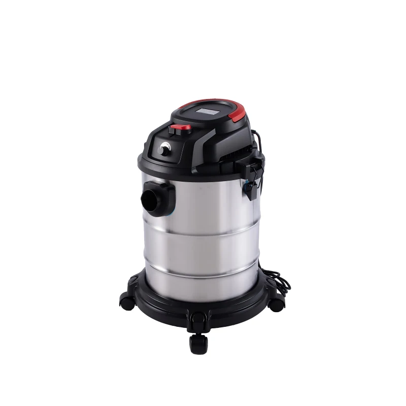 3-In-1 Shop Vacuum with 32mm Universal Nozzle & 360° Swivel Casters, One-Click Blower for Home, Garage, 14″ L x 14″ W x 21.5″ H, Black