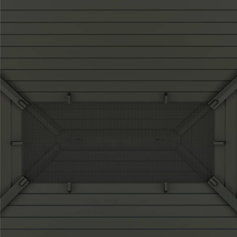 Outsunny 10' x 12' Hardtop Gazebo, Sun Shelter with Double Tier Metal Roof, Mosquito Netting, and Hanging Hook, Light Grey
