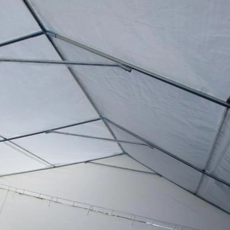 Outsunny 23' x 39' Party Tent, Heavy Duty Outdoor Canopy Tent Shelter with 2 Doors and 12 Windows for Parties, Events, White