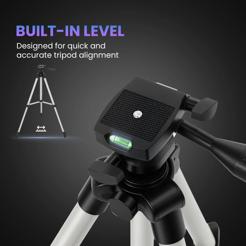 Outsunny Astronomical Telescope for Adults, 70 mm Aperture Refractor Telescope with 100X, Adjustable Tripod, White