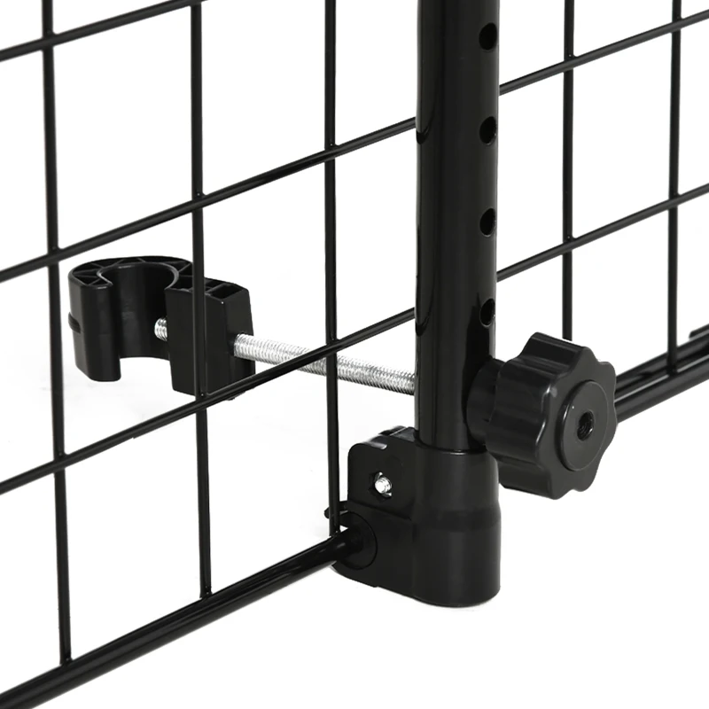 PawHut Adjustable Dog Car Barrier, Heavy Duty Dog Fence Car Safety Guard Gate for SUV, Vans, Trucks