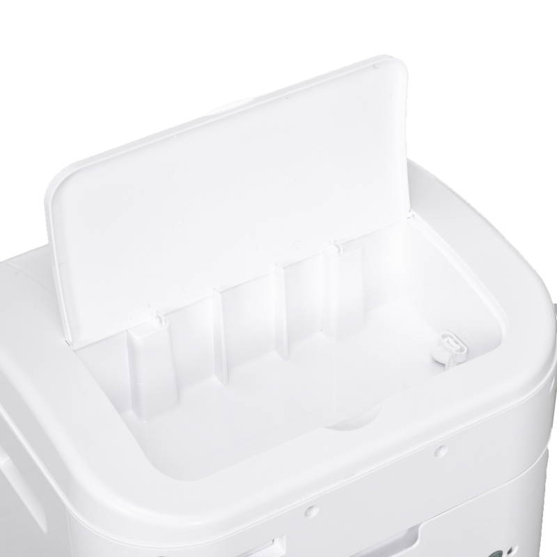 HOMCOM Cooling Fan for Bedroom with Ice Pack, Tower Fan with Remote Control, 3 Modes, 3 Speeds, 7.5H Timer, White