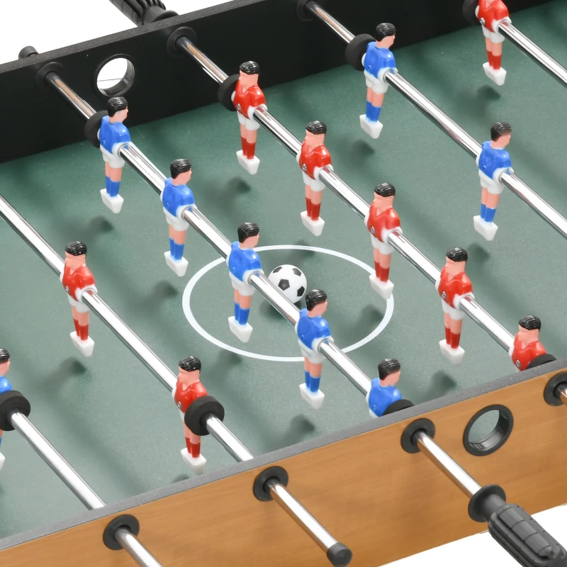Soozier 43'' 4-in-1 Multi-Gaming Table, Tabletop Billiards Hockey Table Tennis Foosball Game, Easy Set up for Whole Family