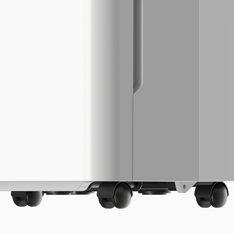 HOMCOM 100 Pint Smart Dehumidifier, 5,200 Sq. Ft., WiFi Large Dehumidifier with App, Alexa, Google Voice Control, Drain Hose