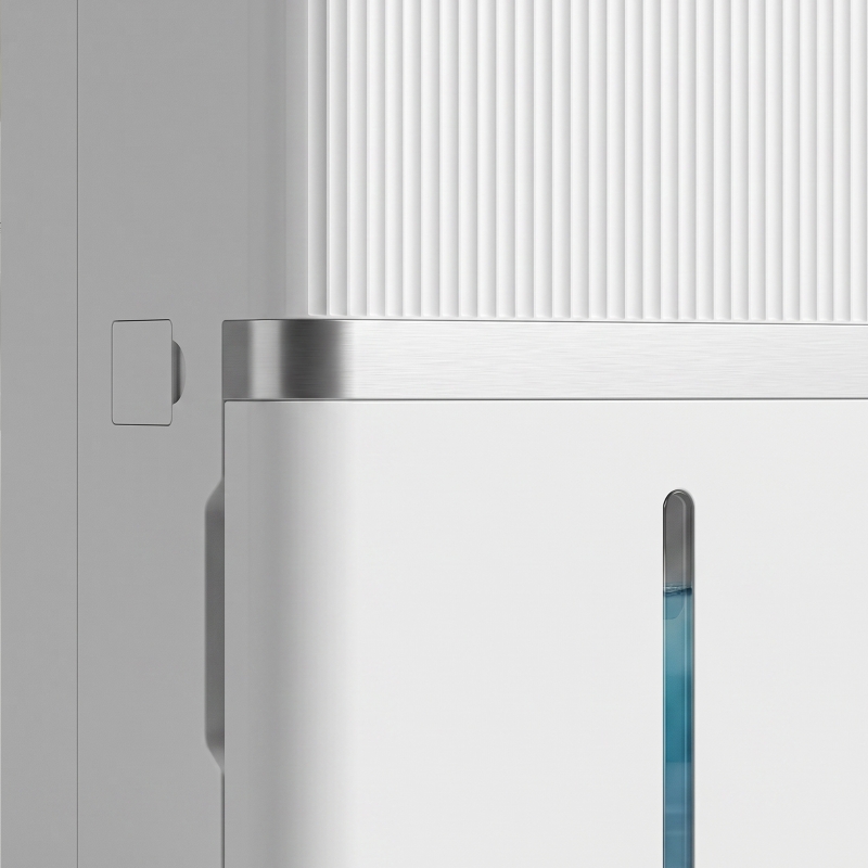 HOMCOM 100 Pint Smart Dehumidifier, 5,200 Sq. Ft., WiFi Large Dehumidifier with App, Alexa, Google Voice Control, Drain Hose