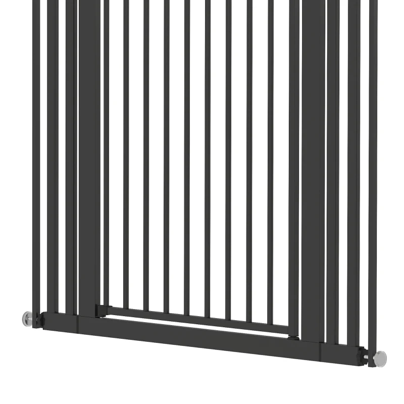 PawHut 63" Extra Tall Pet Gate 30-41" Wide Adjustable Baby Gate Pressure Mounted for Doorways, Hallways, Stairs