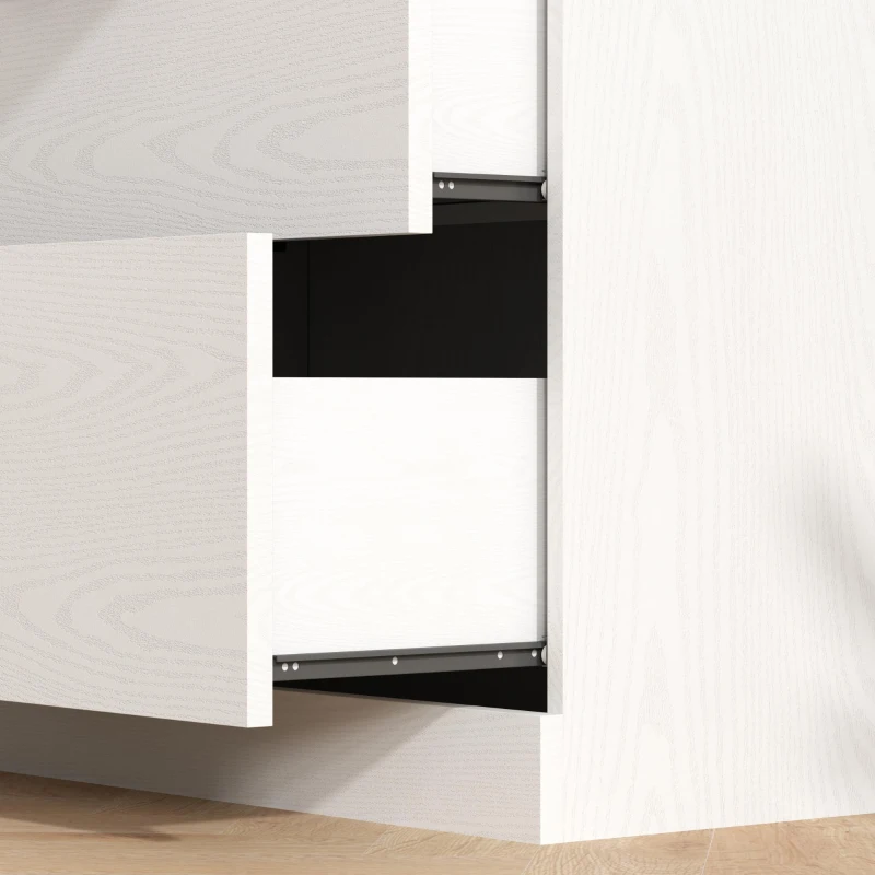 HOMCOM 67" Tall Kitchen Pantry Storage Cabinet, Kitchen Pantry Cabinet with Doors, Drawers and Adjustable Shelves, Cream White