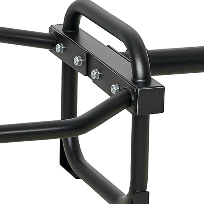 Soozier Trap Bar, Olympic Deadlifting Bar, 2" Hex Barbell Bar for Deadlifts and Shrugs, 660 lbs Capacity, Black