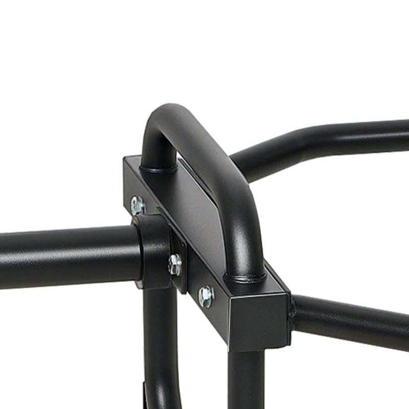 Soozier Trap Bar, Olympic Deadlifting Bar, 2" Hex Barbell Bar for Deadlifts and Shrugs, 660 lbs Capacity, Black