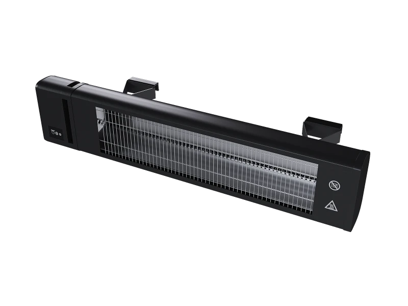 Flexpatio Electric Heater 1500W Infrared Outdoor Heater for FlexPatio POWER+ Pergola - Black, IP65/IP67