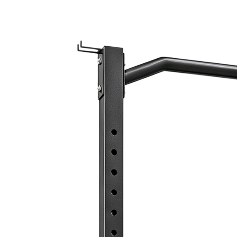 Soozier Power Cage Squat Rack, 1100LB Heavy-Duty Power Rack with Pull-Up Bar, Adjustable J-Hooks, Plates and Barbell Storage