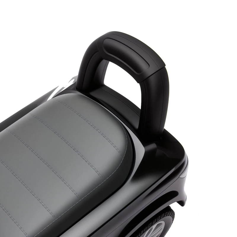 Qaba Licensed Land Rover Ride on Push Car with Anti-Tip Device, Under-Seat Storage, Horn, Engine Sounds for 18-36 M, Black