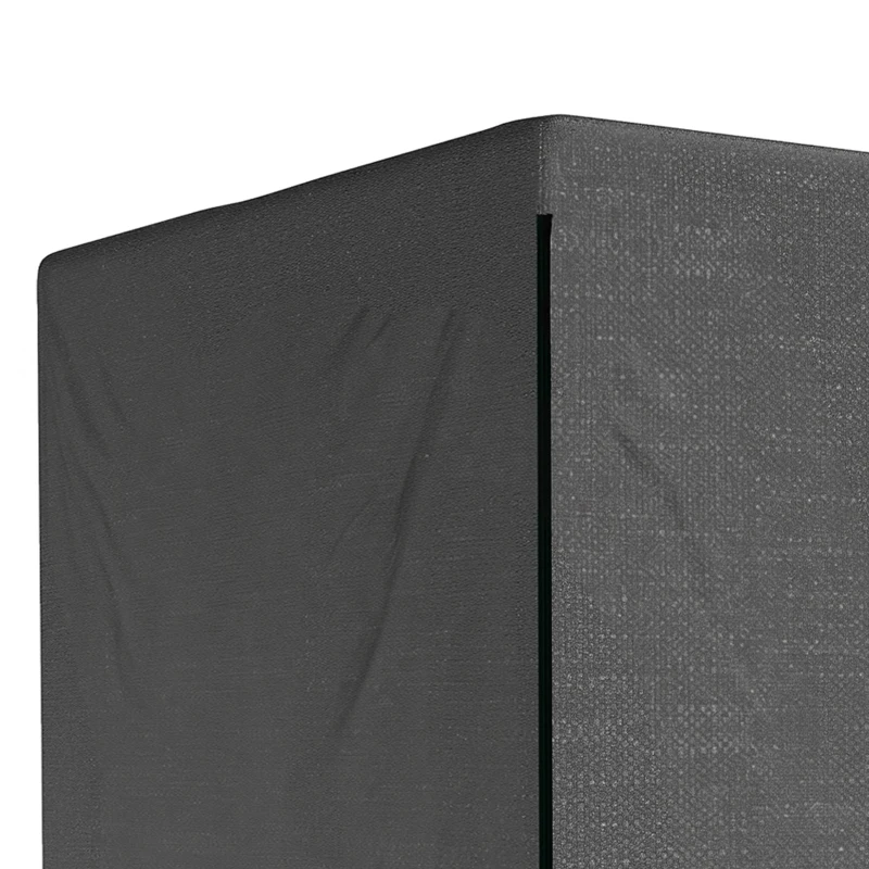 Outsunny 3-Seater Patio Swing Cover, Outdoor Garden Furniture Protection, 85" x 61" x 59", Black