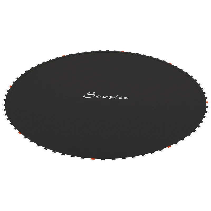 Soozier Trampoline Mat Replacement with Spring Pull Tool and 54 V-Hooks, Fits 10ft Trampoline, Using 5.5" Springs
