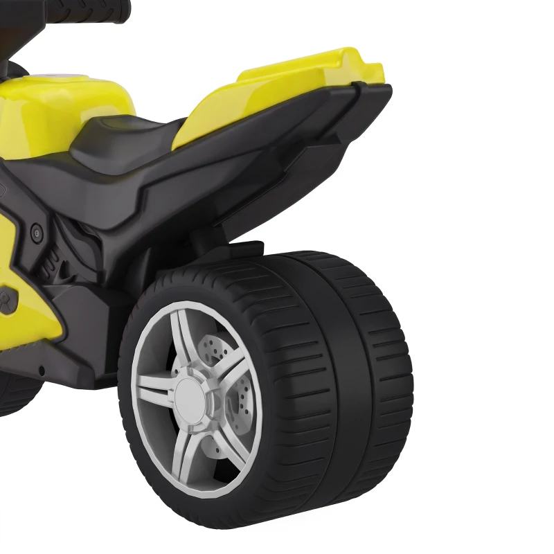 Qaba Balance Bike with Music and Wide Tires Baby Balance Bike for Toddlers 1-3 Years Green